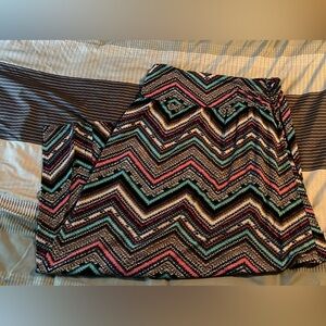 Patterned Maxi skirt